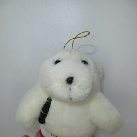 Vintage★Coca-Cola★Coca-Cola★Polar Bear★Christmas★Christmas★Ornament★Stuffed animal★Doll★Figure★Approx. 17cm★ 