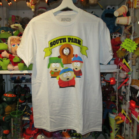 SOUTH PARK★South Park★T-shirt★Stuffed animal★Doll★Figure★M size★White 