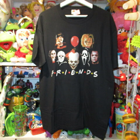 F.R.I.E.N.D.S★Tシャツ★ぬいぐるみ★人形★フィギュア★Lサイズ★ブラック