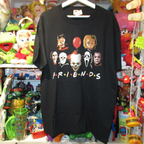FRIENDS★T-shirt★Stuffed animal★Doll★Figure★L size★Black 