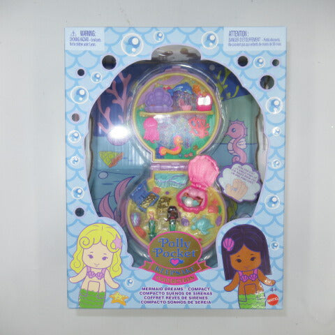 復刻版★ビンテージ　レプリカ★Polly Pocket★ポーリーポケット★Mermaid Dreames Compactコンパクト★人形★フィギュア★ままごと★ドールハウス★KEEPSAKE COLLECTION